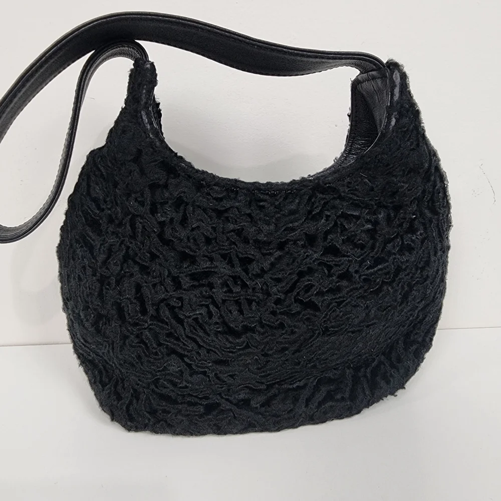 Paola del Lungo Persian lamb Women's Bag